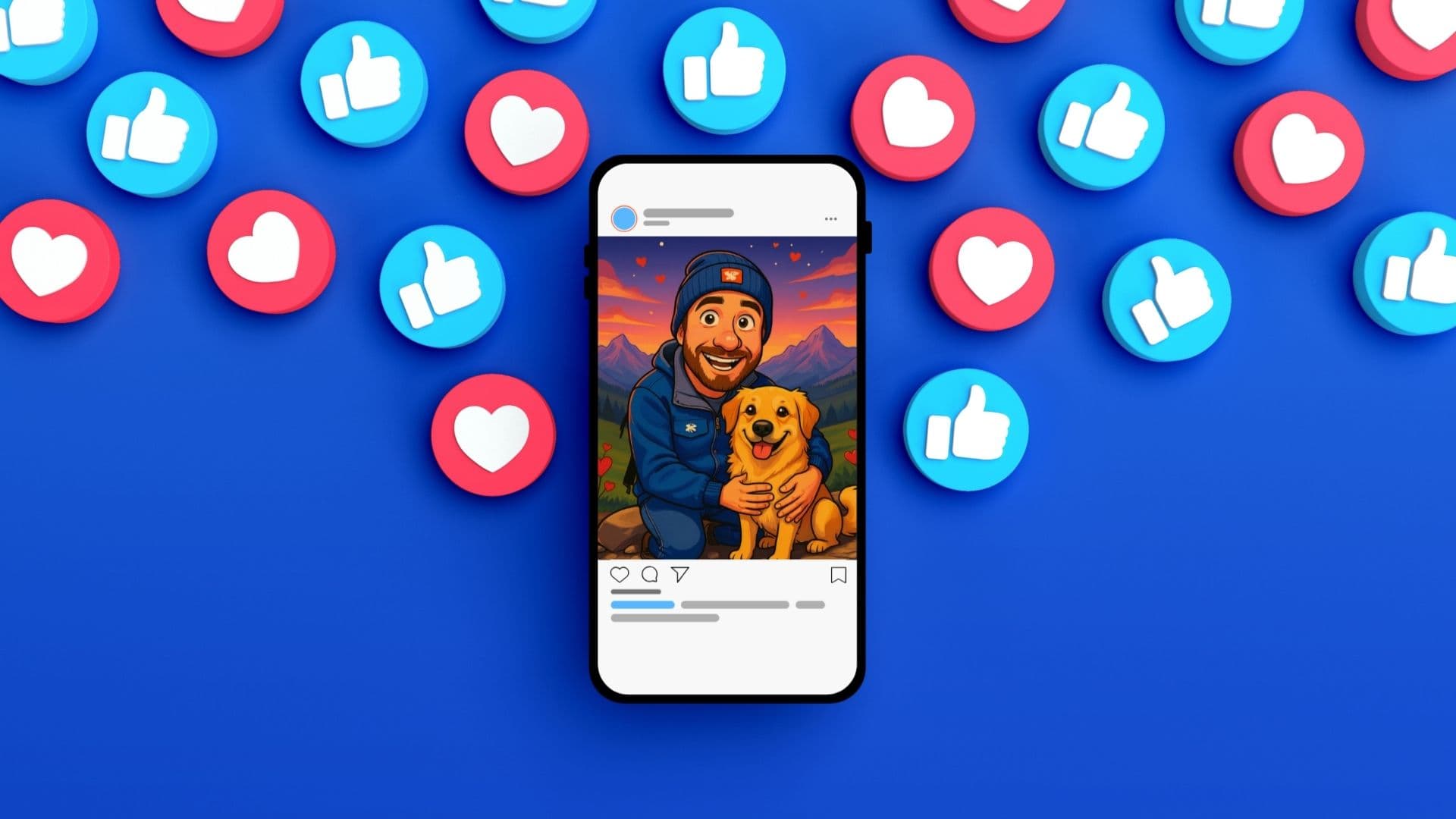 Karikatura za Facebook Profilno Sliko - Izstopajte z Unikatnim Profilom