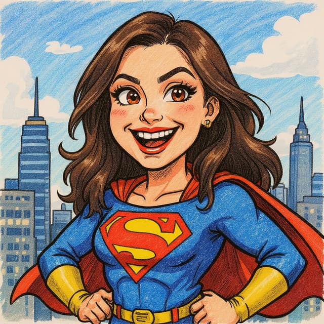 Karikatura superjunakinja