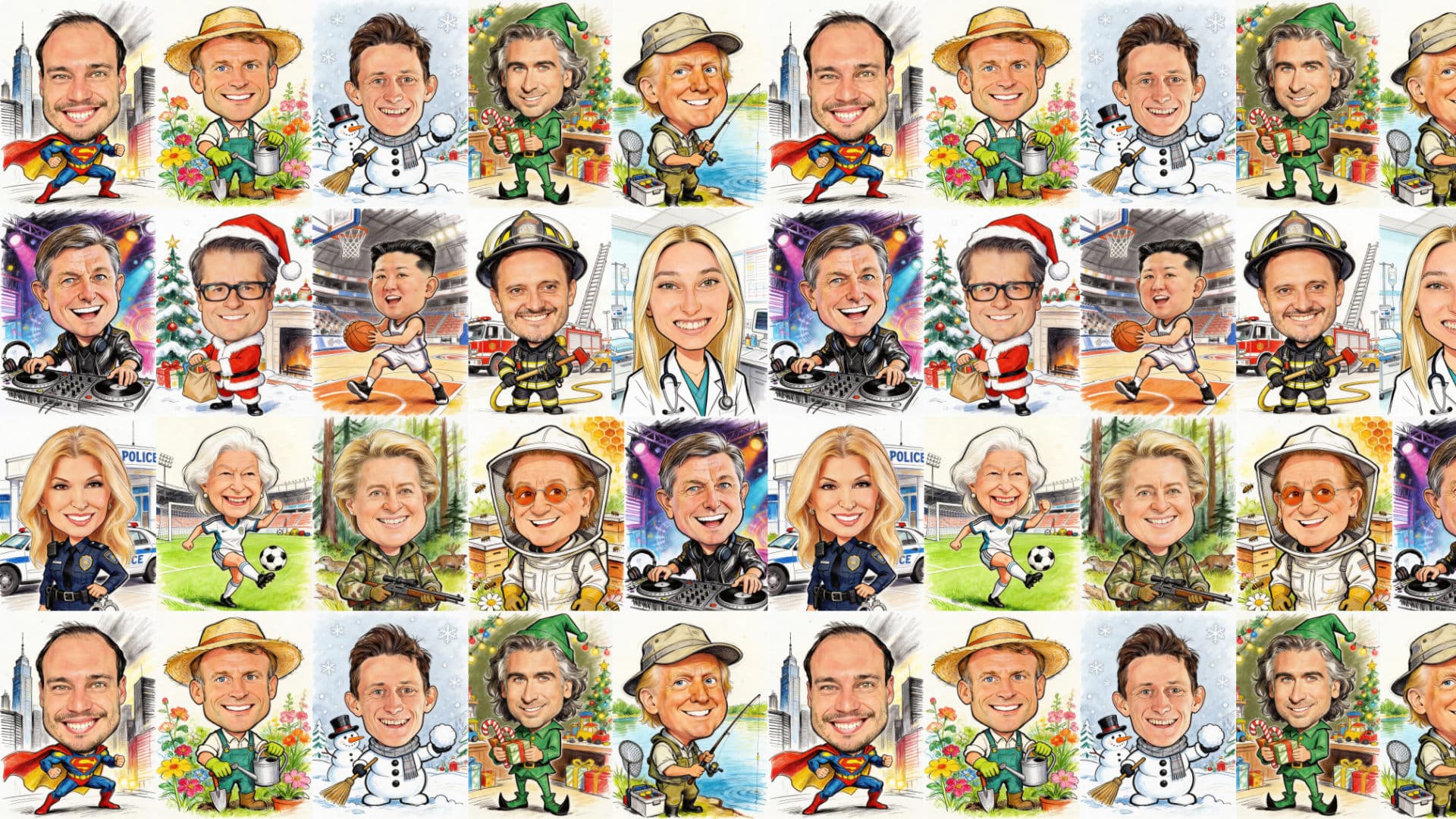 Smešne karikature za darilo - program za karikature po naročilu